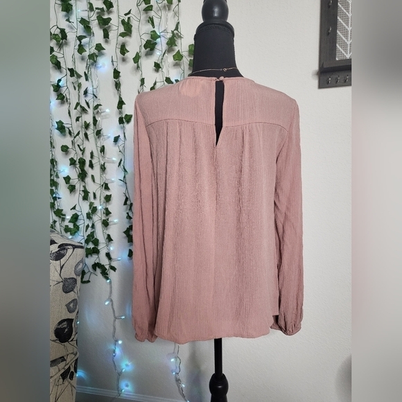 Harper Heritage Embroidered Boho Flowy Peasant Style Blouse Top - Picture 6 of 9